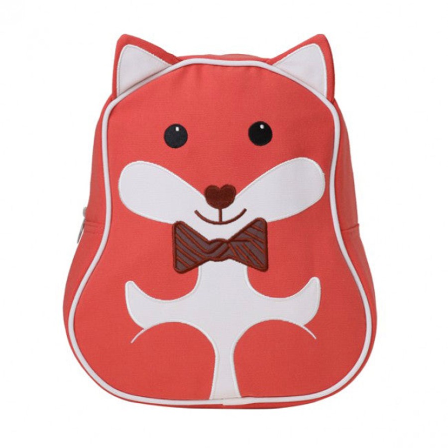 Organic Play Apple Park & Organic Farm Buddies Backpacks | Recycled Fabric Backpack Fox