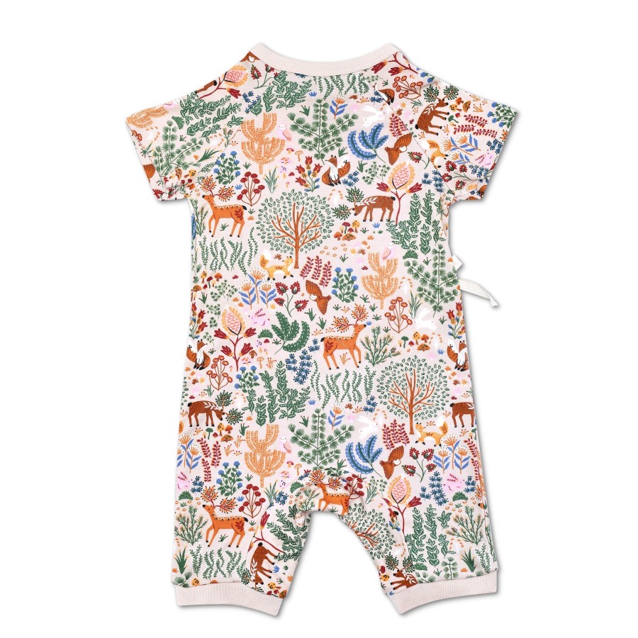 Organic Baby Apparel Apple Park & Organic Farm Buddies One-Pieces | Bamboo Kimono - Boho Woodland