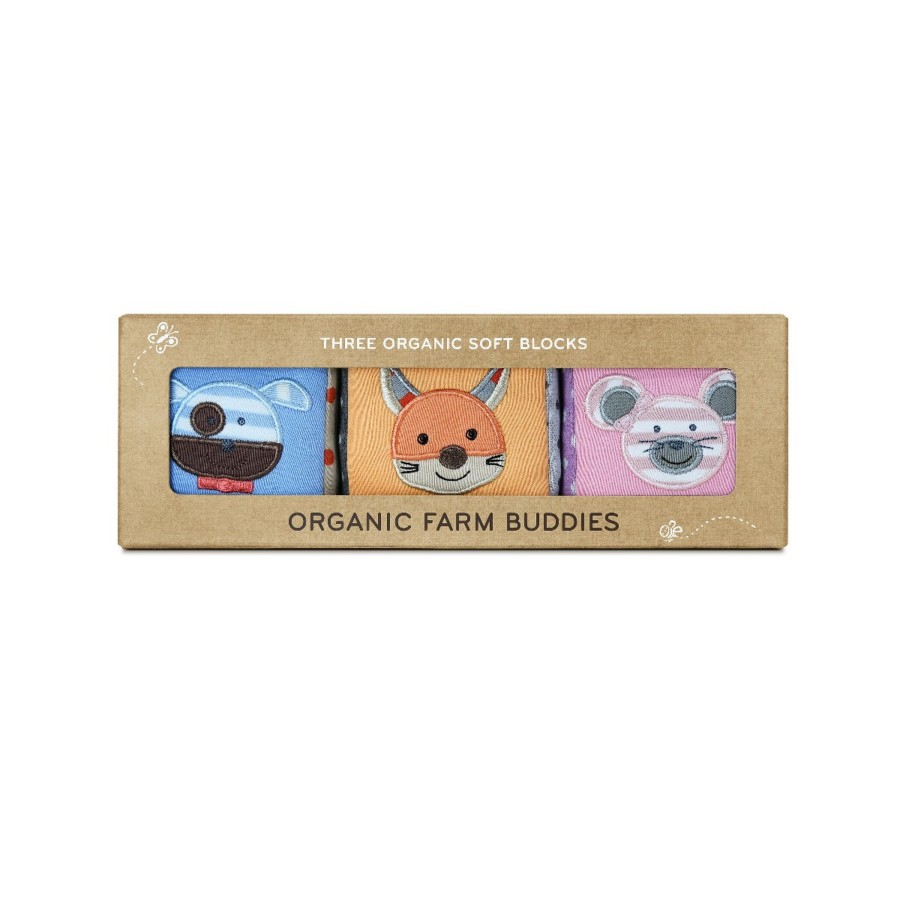 Organic Play Apple Park & Organic Farm Buddies Shop All Farm Buddies | Soft Block Set