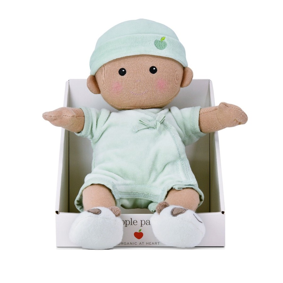 Organic Play Apple Park & Organic Farm Buddies Dolls & Doll Accessories | Baby Doll - Mint