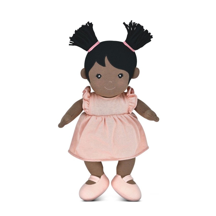 Organic Play Apple Park & Organic Farm Buddies Dolls & Doll Accessories | Apple Park Kids - Mia In Dusty Rose