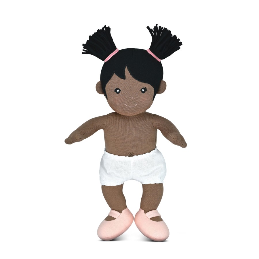 Organic Play Apple Park & Organic Farm Buddies Dolls & Doll Accessories | Apple Park Kids - Mia In Dusty Rose