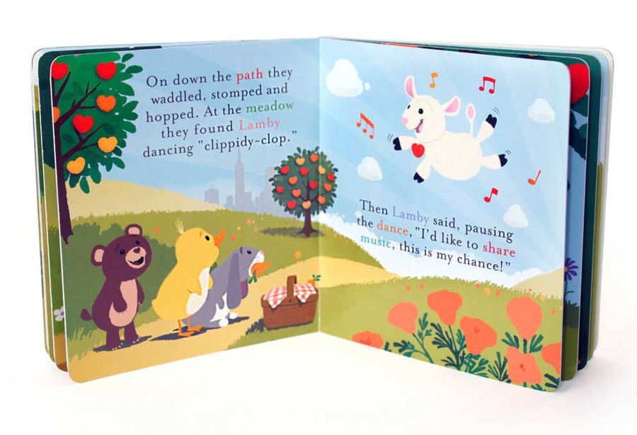 Organic Play Apple Park & Organic Farm Buddies Books | The Picnic Pals - Big Book 1