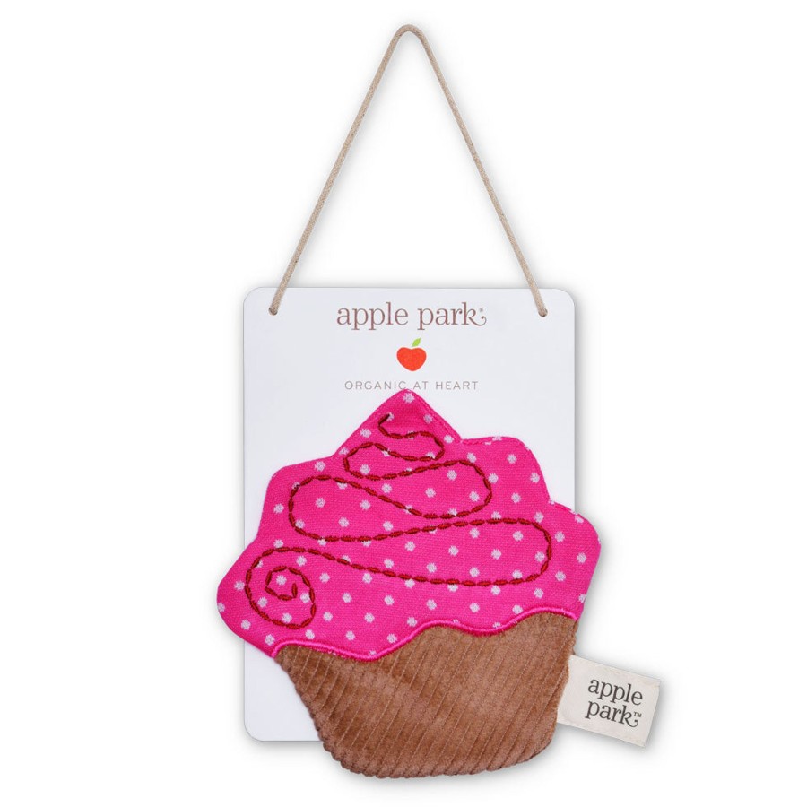 Organic Play Apple Park & Organic Farm Buddies Crinkle Blankies & Loveys | Cupcake Crinkle Blankie