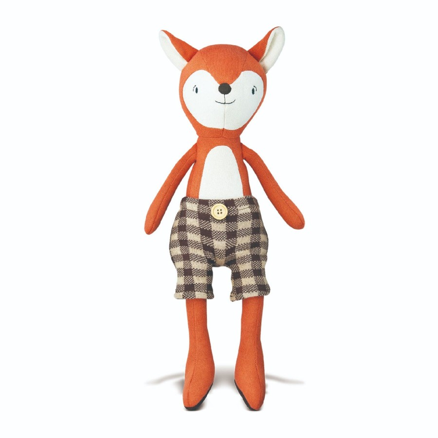 Organic Play Apple Park & Organic Farm Buddies Plush | Knit Plush - Frankie Fox