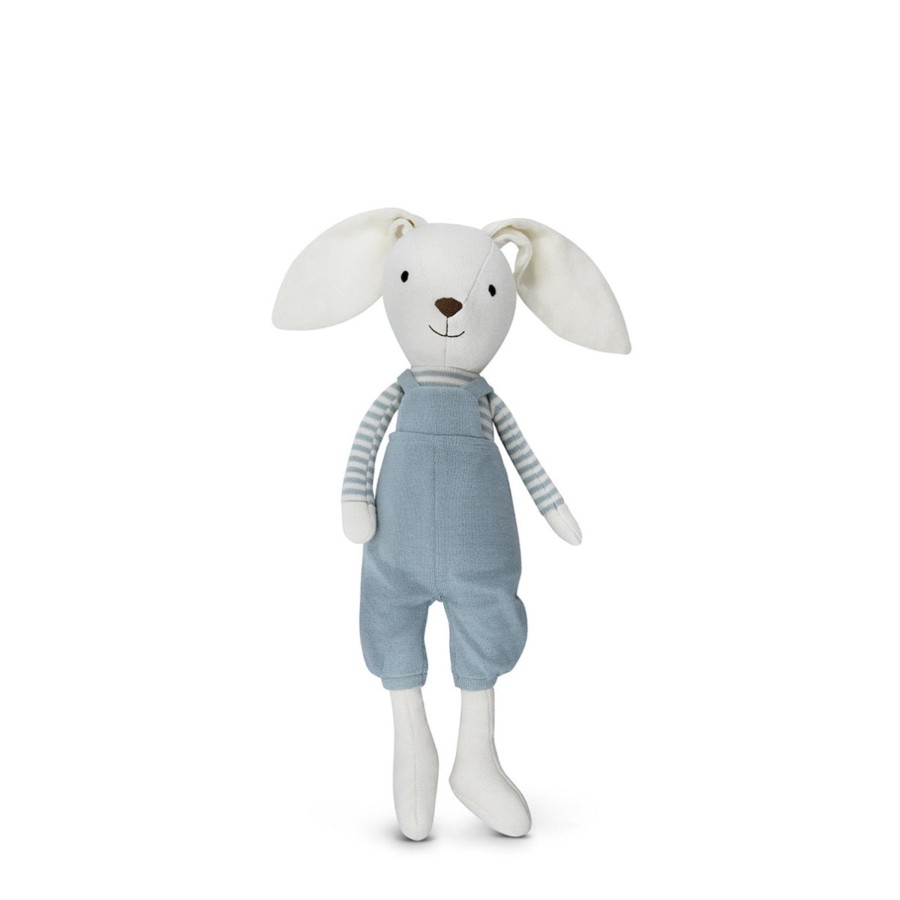 Organic Play Apple Park & Organic Farm Buddies Plush | Knit Bunny Plush - Finn