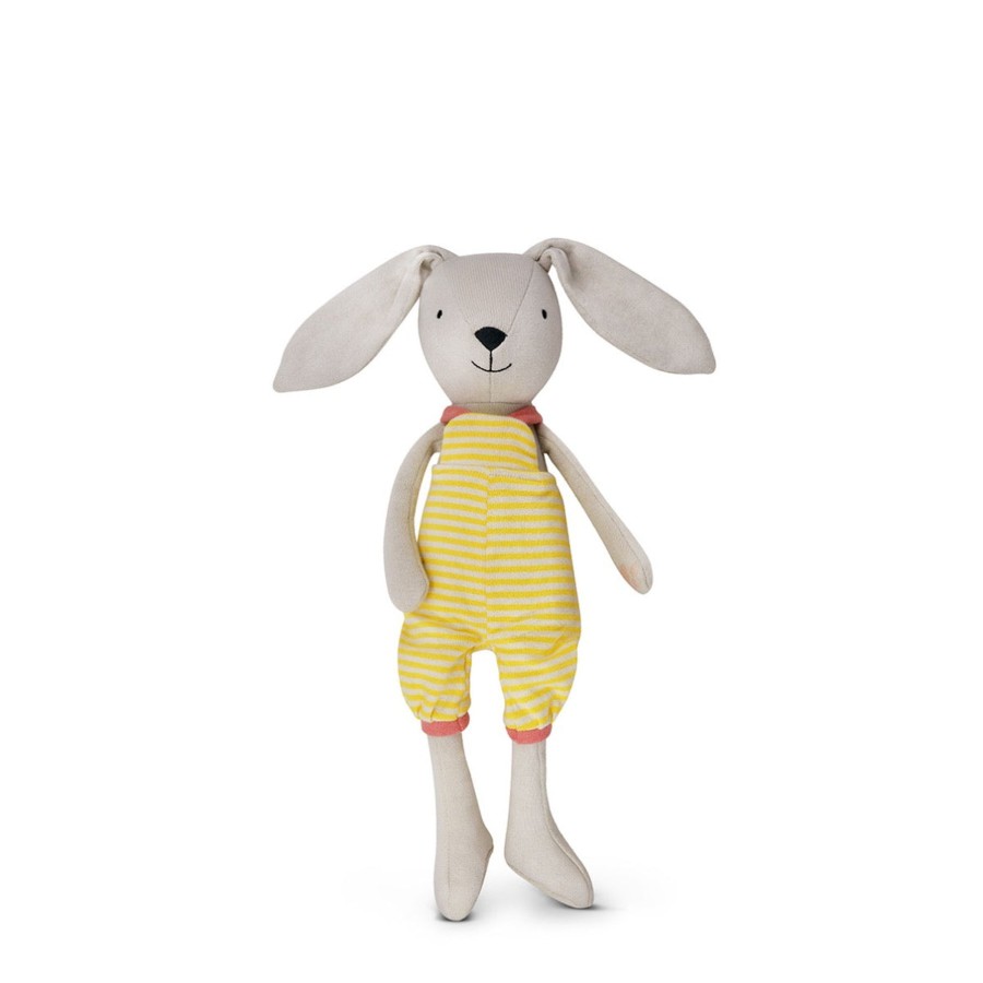 Organic Play Apple Park & Organic Farm Buddies Plush | Knit Bunny Plush - Benny