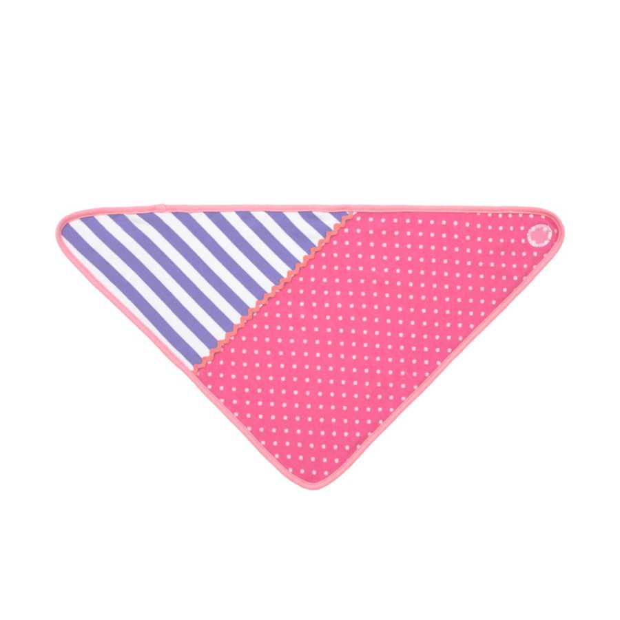 Organic Play Apple Park & Organic Farm Buddies Shop All Farm Buddies | Pink Polka Dots Bandana Bib