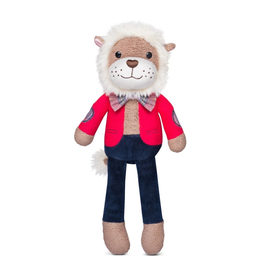 Organic Play Apple Park & Organic Farm Buddies Plush | City Pals Plush Toy Professor Dandy Lion