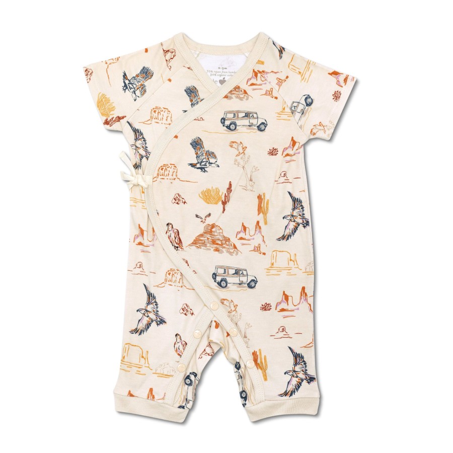 Organic Baby Apparel Apple Park & Organic Farm Buddies One-Pieces | Bamboo Kimono - Canyon