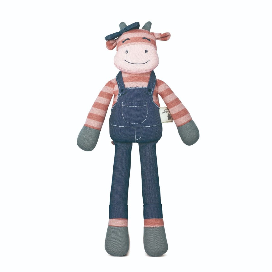 Organic Play Apple Park & Organic Farm Buddies Plush | Miss Moo - Plush