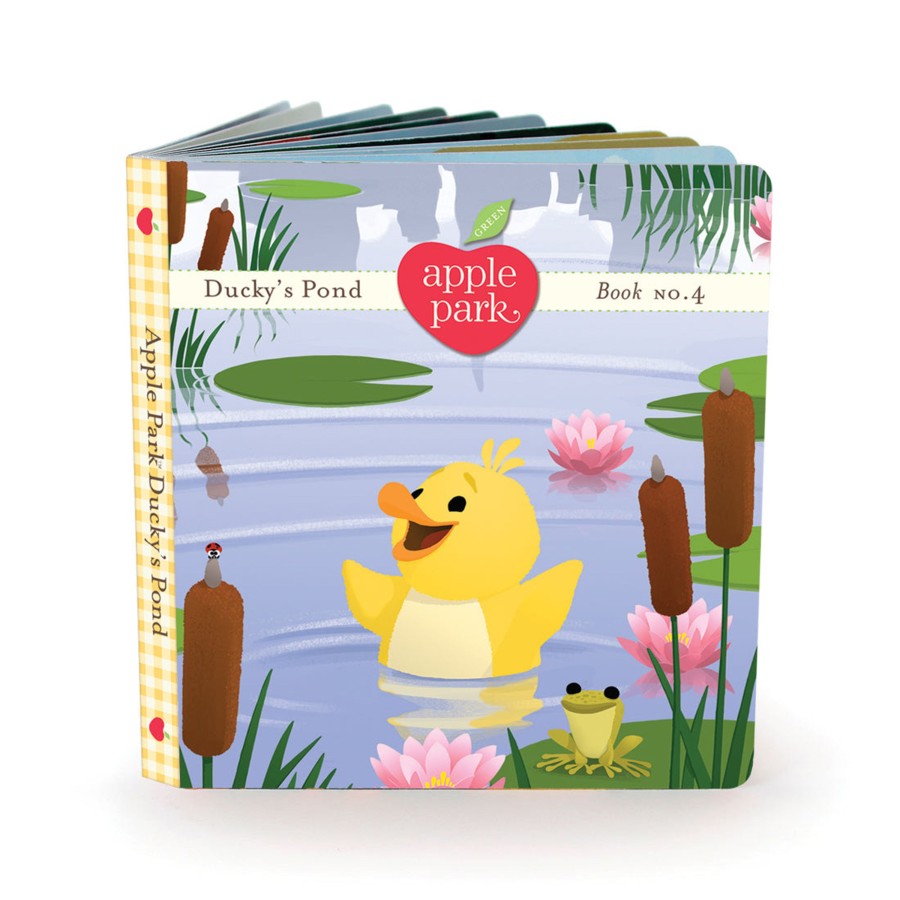 Organic Play Apple Park & Organic Farm Buddies Books | Ducky'S Pond - Book 4