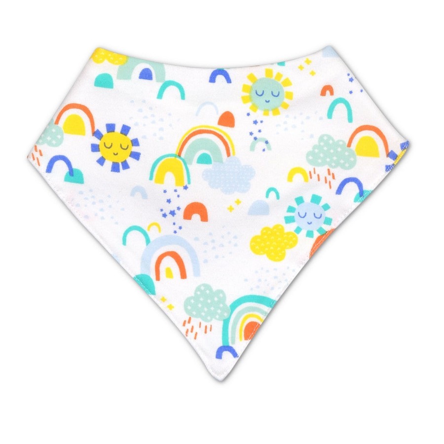 Organic Baby Apparel Apple Park & Organic Farm Buddies Accessories | Organic Cotton Bandana Bib Sunshine