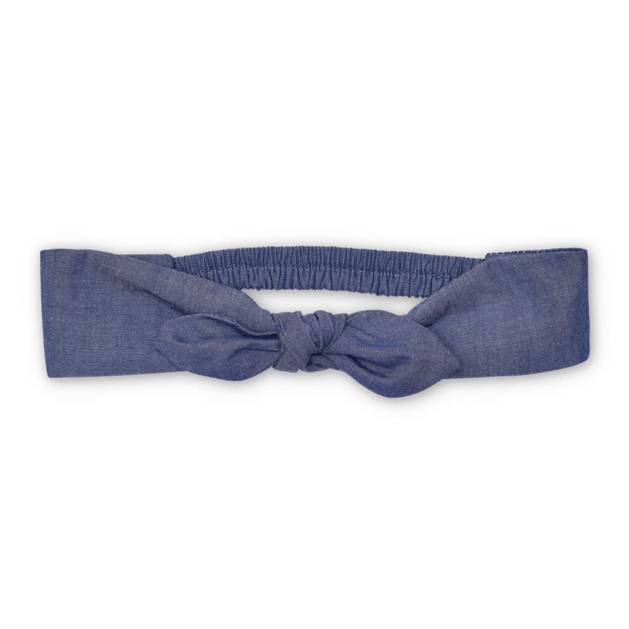 Organic Toddler Apparel Apple Park & Organic Farm Buddies All Toddler Girl | Headband - Chambray