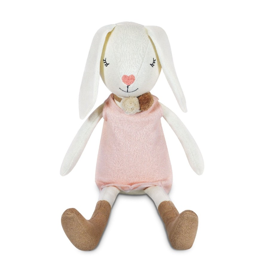 Organic Play Apple Park & Organic Farm Buddies Plush | Knit Bunny Plush - Charlotte