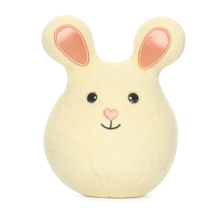 Organic Play Apple Park & Organic Farm Buddies Plush | Organic Big Bunny - Yellow